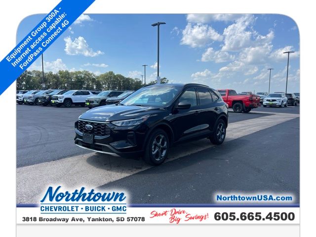 Black Metallic 2025 Ford Escape SUV / Crossover All-Wheel Drive 8-Speed Automatic