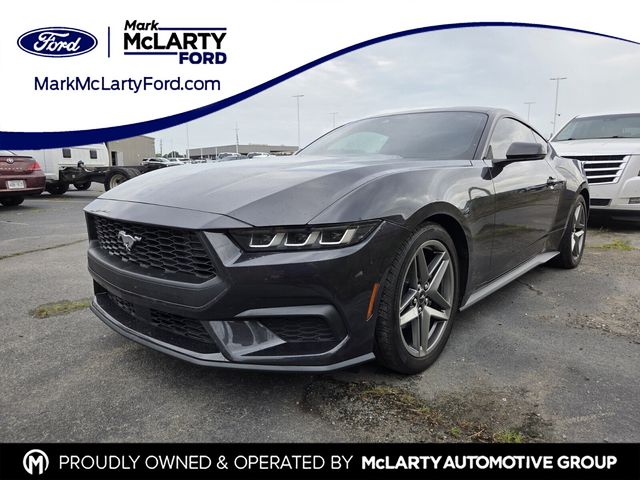 Gray Metallic 2024 Ford Mustang Coupe Rear-Wheel Drive Automatic