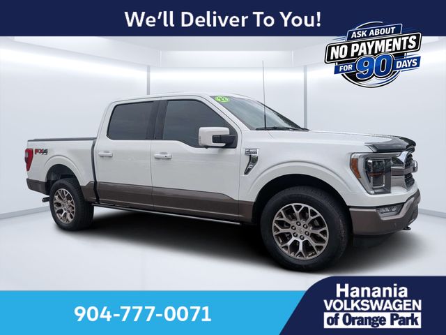 Oxford White 2022 Ford F-150 Pickup Truck Four-Wheel Drive Automatic
