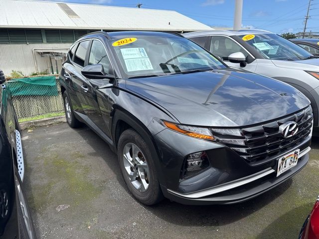 Dark Gray Metallic 2024 Hyundai Tucson SEL FWD SUV / Crossover Front-Wheel Drive 8-Speed Automatic