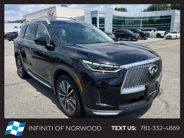 Mineral Black 2026 INFINITI QX60 Luxe AWD SUV / Crossover All-Wheel Drive 9-Speed Automatic