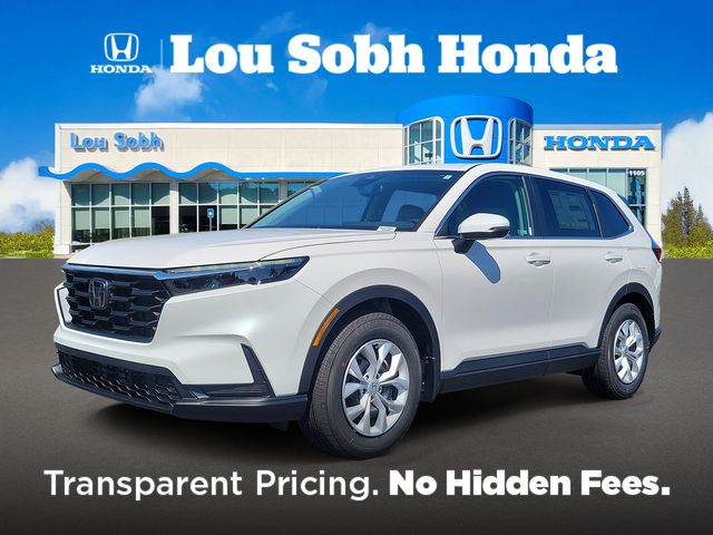 Platinum White Pearl 2026 Honda CR-V SUV / Crossover Front-Wheel Drive Continuously Variable Transmission