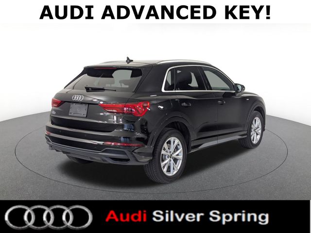 used 2025 Audi Q3 car, priced at $34,481