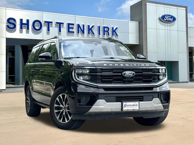 Black Metallic 2025 Ford Expedition MAX Platinum 4WD SUV / Crossover Four-Wheel Drive Automatic