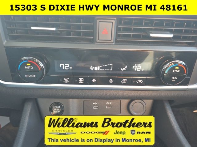 2024 Nissan Rogue SV - Gun Metallic exterior view 17