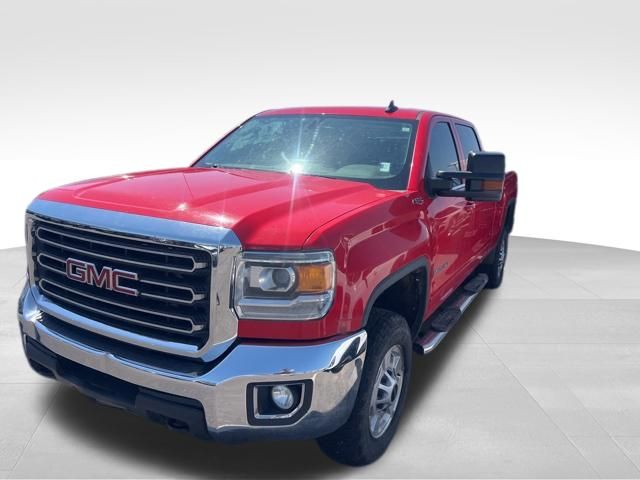 Cardinal Red 2017 GMC Sierra 2500HD Pickup Truck Four-Wheel Drive 6-Speed Automatic Overdrive