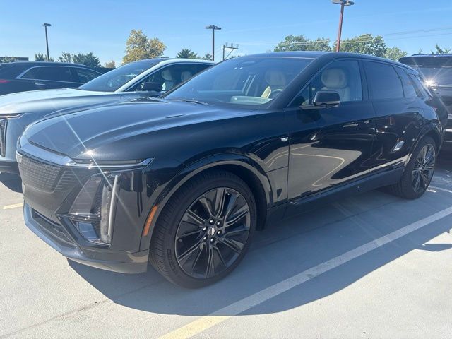 Black Metallic 2024 Cadillac LYRIQ SUV / Crossover All-Wheel Drive 1-Speed Automatic