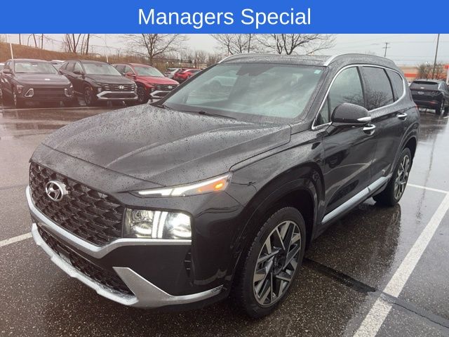 Twilight Black 2023 Hyundai Santa Fe Calligraphy AWD SUV / Crossover All-Wheel Drive Automatic