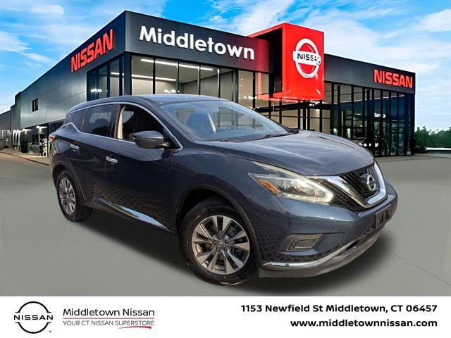 Arctic Blue Metallic 2018 Nissan Murano SUV / Crossover All-Wheel Drive Continuously Variable Transmission