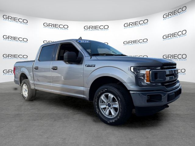 Iconic Silver Metallic 2020 Ford F-150 Pickup Truck Four-Wheel Drive Automatic