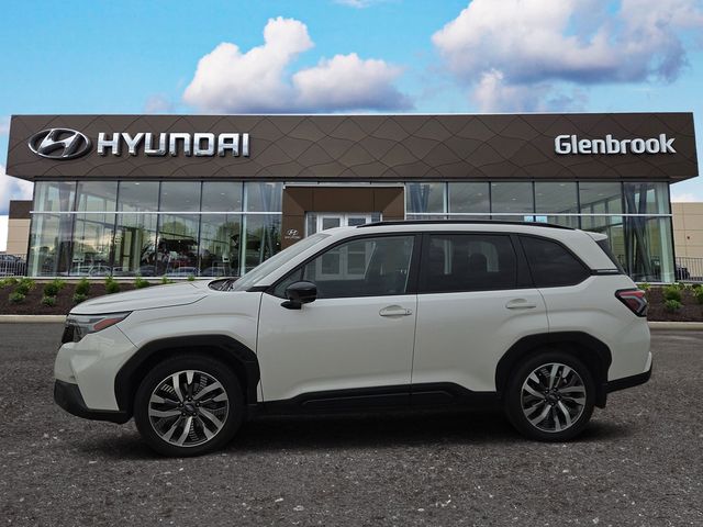 Crystal White Pearl 2025 Subaru Forester Touring Crossover AWD SUV / Crossover All-Wheel Drive Continuously Variable Transmission