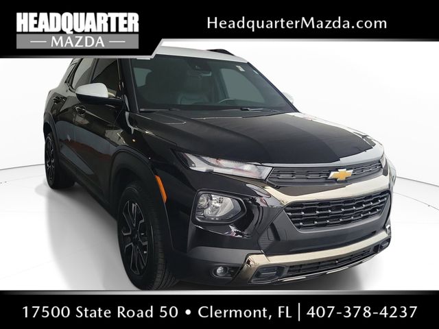 Mosaic Black Metallic 2023 Chevrolet Trailblazer SUV / Crossover Front-Wheel Drive Continuously Variable Transmission