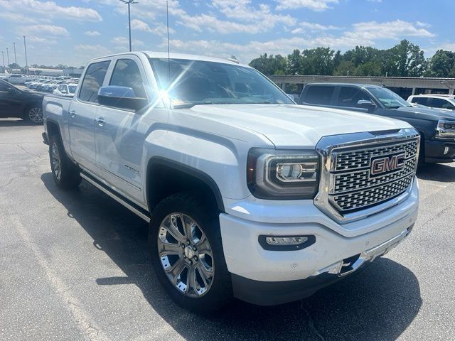 White Frost 2018 GMC Sierra 1500 Pickup Truck Four-Wheel Drive 8-Speed Automatic Overdrive