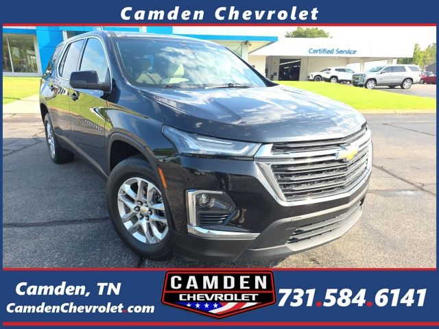 Mosaic Black Metallic 2022 Chevrolet Traverse SUV / Crossover Front-Wheel Drive 9-Speed Automatic