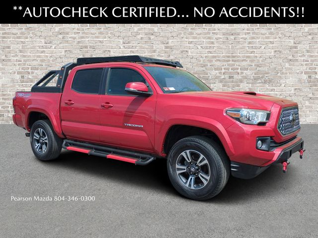 Barcelona Red Metallic 2019 Toyota Tacoma Pickup Truck Four-Wheel Drive 6-Speed Automatic