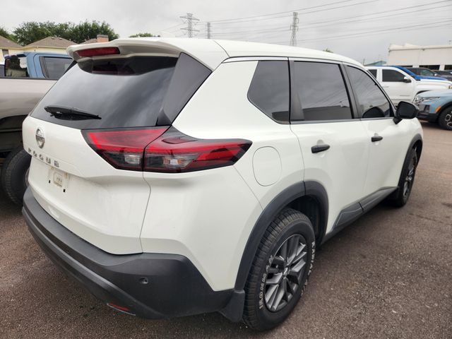 2021 Nissan Rogue S White at DeMontrond Mazda