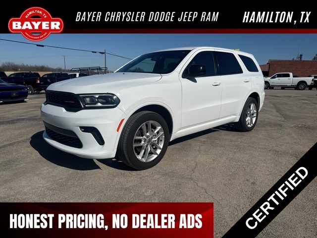 White Knuckle Clearcoat 2024 Dodge Durango SUV / Crossover All-Wheel Drive 8-Speed Automatic