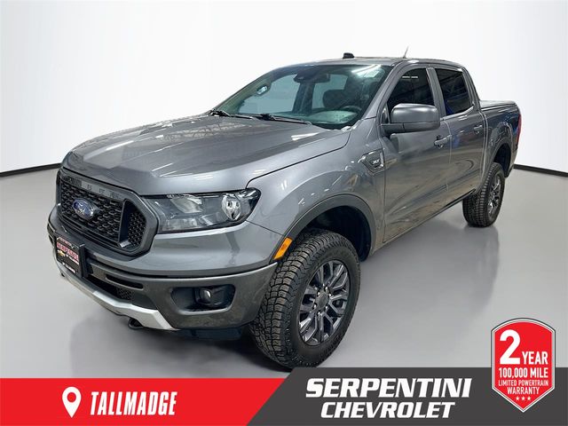 Carbonized Gray Metallic 2021 Ford Ranger XLT SuperCrew 4WD Pickup Truck Four-Wheel Drive Automatic