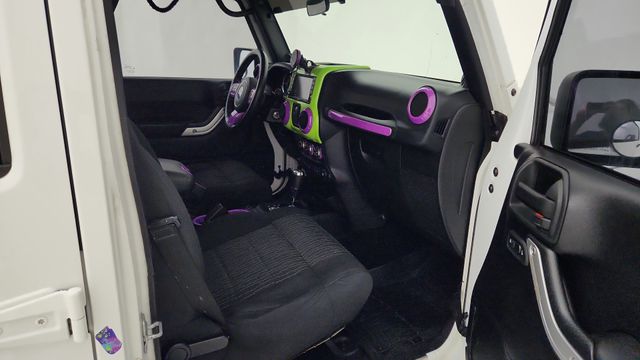 2012 Jeep Wrangler Unlimited Rubicon White at Joe Myers Mazda Kia