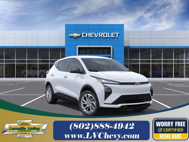 Summit White 2027 Chevrolet Bolt SUV / Crossover Front-Wheel Drive 1-Speed Automatic