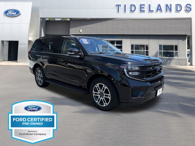 Black Metallic 2025 Ford Expedition Active 4WD SUV / Crossover Four-Wheel Drive Automatic