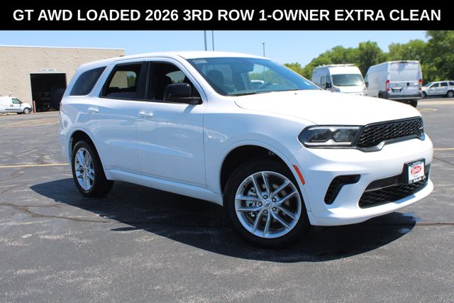 White Knuckle Clearcoat 2026 Dodge Durango GT AWD SUV / Crossover All-Wheel Drive 8-Speed Automatic