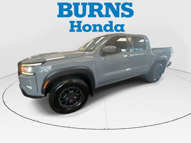 Boulder Gray Pearl 2022 Nissan Frontier Pickup Truck Four-Wheel Drive 9-Speed Automatic