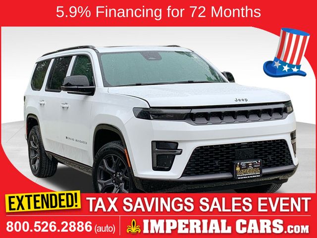 Bright White Clearcoat 2026 Jeep Grand Wagoneer SUV / Crossover Four-Wheel Drive 8-Speed Automatic