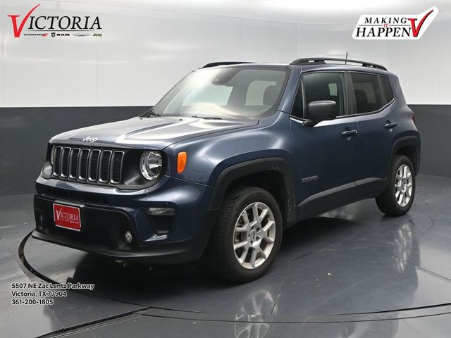 2022 Jeep Renegade Latitude Blue at Texan Dodge Chrysler Jeep Ram