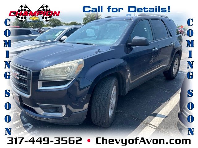 Dark Sapphire Blue Metallic 2016 GMC Acadia SUV / Crossover Front-Wheel Drive 6-Speed Automatic