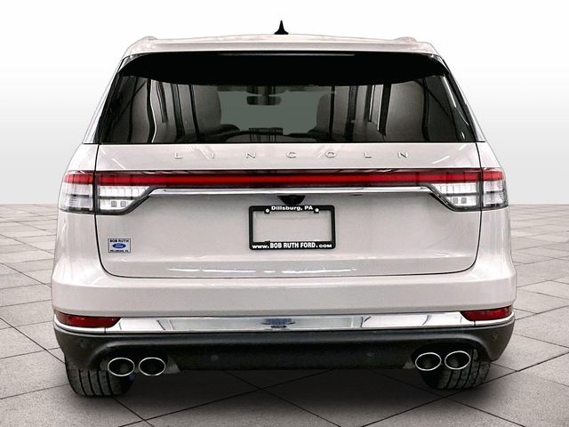 2023 Lincoln Aviator Reserve White at Phil Fitts Ford