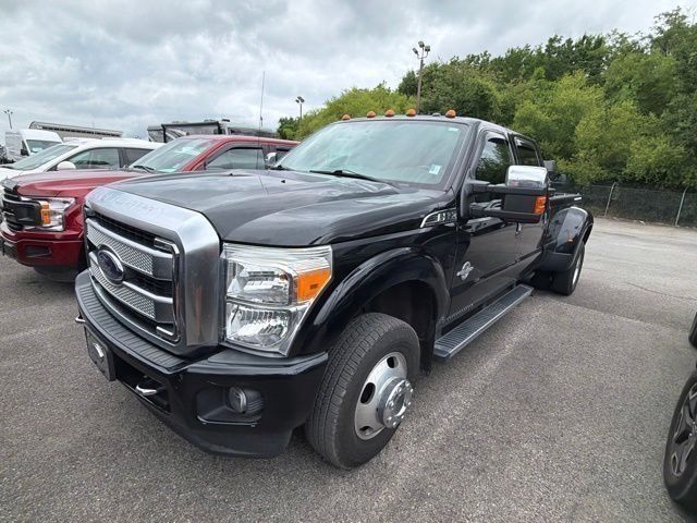 Shadow Black 2016 Ford F-350 Super Duty Platinum Crew Cab LB DRW 4WD Pickup Truck Four-Wheel Drive 6-Speed Automatic