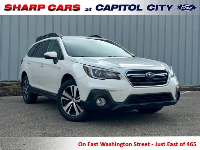 Crystal White Pearl 2019 Subaru Outback 2.5i Limited AWD Wagon All-Wheel Drive Continuously Variable Transmission