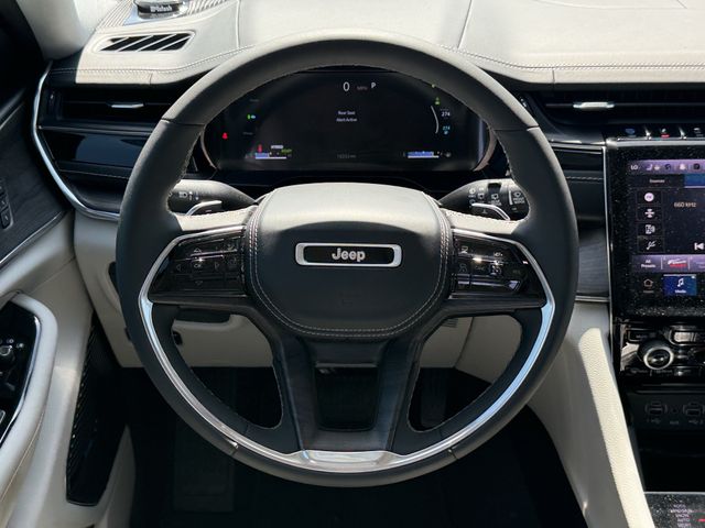 2022 Jeep Grand Cherokee Overland 4xe White at Central Houston Nissan