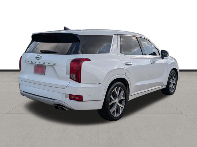 2021 Hyundai Palisade Limited White at Emmons Autoplex
