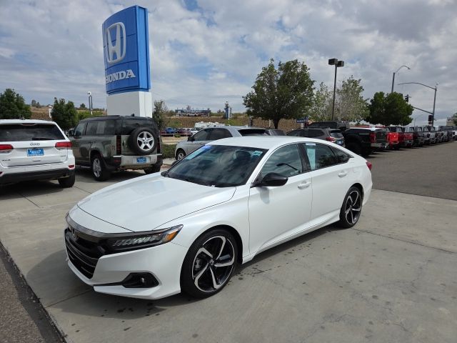 2021 Honda Accord Sedan Front-Wheel Drive Continuously Variable Transmission