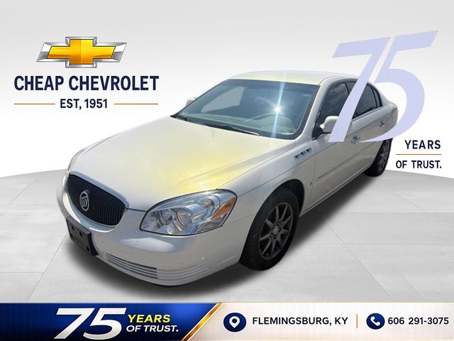 White Gold Flash Tricoat 2006 Buick Lucerne Sedan Front-Wheel Drive 4-Speed Automatic
