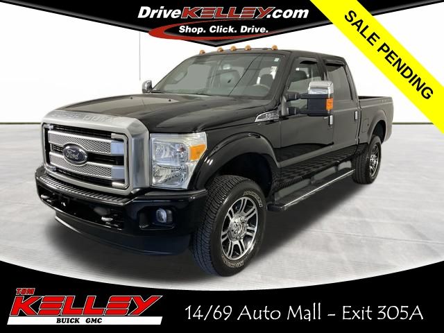 Shadow Black 2016 Ford F-250 Super Duty Platinum Crew Cab 4WD Pickup Truck Four-Wheel Drive 6-Speed Automatic