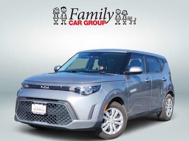 Steel Gray 2023 Kia Soul SUV / Crossover Front-Wheel Drive Continuously Variable Transmission