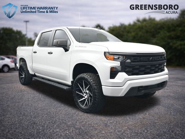 Summit White 2023 Chevrolet Silverado 1500 Pickup Truck Four-Wheel Drive 8-Speed Automatic