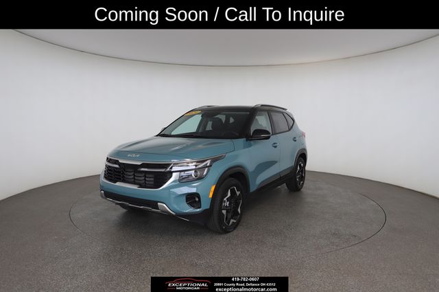 Pluton Blue/Black Roof 2026 Kia Seltos SUV / Crossover Front-Wheel Drive Continuously Variable Transmission