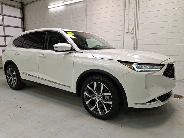 Gray (Platinum) 2023 Acura MDX SH-AWD with Technology Package SUV / Crossover All-Wheel Drive Automatic