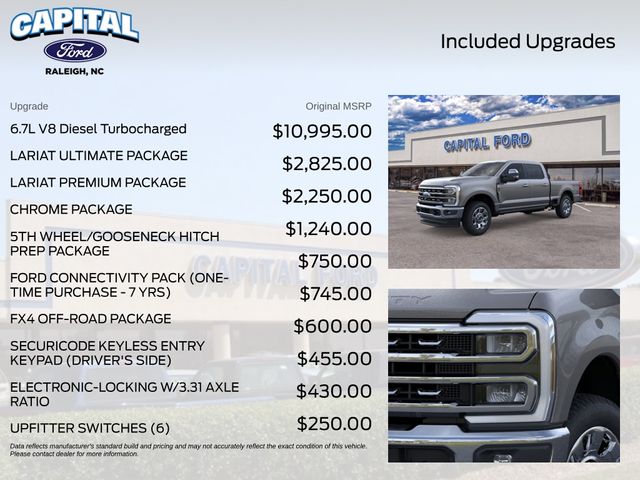 New 2026 Gray Ford Lariat image 5