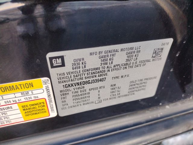 2016 GMC Acadia SLE-1 photo