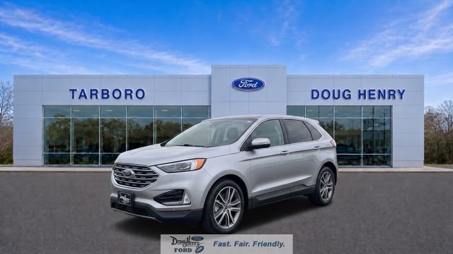 Silver Metallic 2021 Ford Edge SUV / Crossover Front-Wheel Drive 8-Speed Automatic