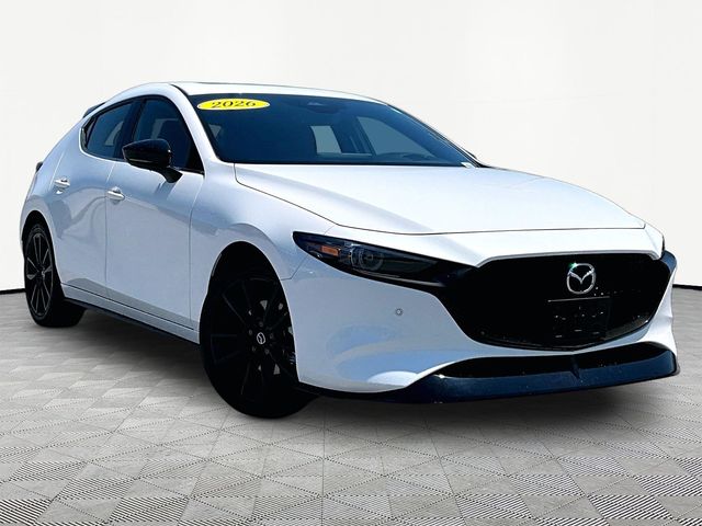 Snowflake White Pearl 2026 Mazda MAZDA3 2.5 Turbo Premium Plus Hatchback AWD Hatchback All-Wheel Drive 6-Speed Automatic