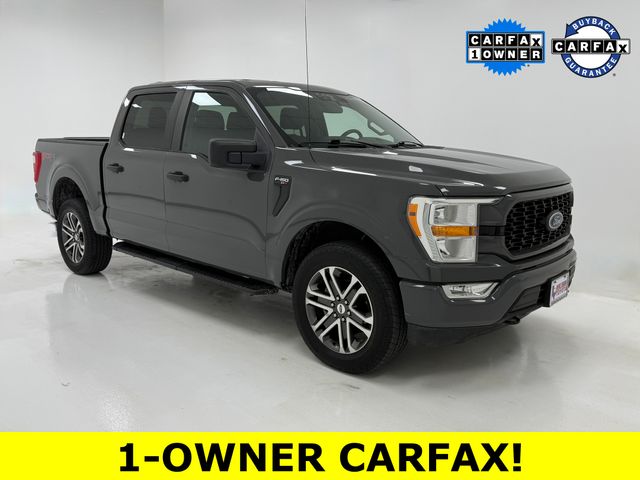 Gray (Lead Foot) 2021 Ford F-150 XL SuperCrew 4WD Pickup Truck Four-Wheel Drive Automatic
