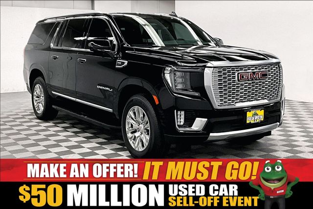 Onyx Black 2024 GMC Yukon XL SUV / Crossover Four-Wheel Drive 10-Speed Automatic