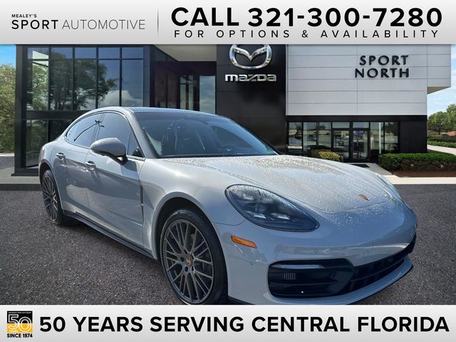 Carrara White Metallic 2022 Porsche Panamera Sedan All-Wheel Drive 8-Speed Automatic