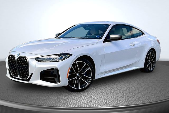 Mineral White Metallic 2021 BMW 4 Series Coupe All-Wheel Drive 8-Speed Automatic